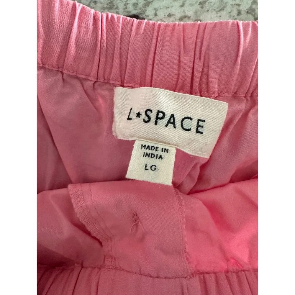 L*Space Laspace Skipper pink guava Shorts L Large‎